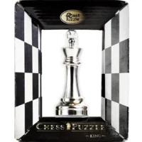 ⁦חידת הגיון מתכת – מלך שחמט Chess King מבית Hanayama⁩ – תמונה ⁦4⁩