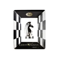 ⁦חידת הגיון מתכת – פרש השחמט Chess Knight מבית Hanayama⁩ – תמונה ⁦4⁩