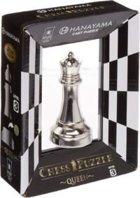 ⁦חידת הגיון מתכת – מלכת שחמט Chess Queen  מבית Hanayama⁩ – תמונה ⁦2⁩