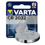 סוללת כפתור שטוחה CR2032 סוללות כפתור 3V VARTA