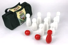 סט באולינג מעץ איכותי עם תיק נשיאה מבית Traditional Garden Games
