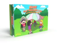 ⁦מצנח ענק – Giant Play Parachute משחק הפעלה קבוצתי מהנה לחצר ולבית מבית Traditional Garden Games⁩ – תמונה ⁦3⁩
