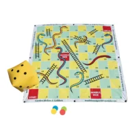 ⁦משחק חוץ סולמות ונחשים ענק 2X2 מטר מבית Traditional Garden Games UK⁩ – תמונה ⁦3⁩