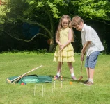 משחק קריקט לילדים (Croquet) – משחק חצר מבית Traditional Garden Games UK