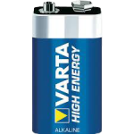 סוללת 9V אלקליין איכותית מבית VARTA