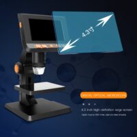 ⁦מיקרוסקופ דיגיטלי עצמאי נטען עם מסך 4.3 אינץ' והגדלה 50X-1000X חיישן 2Mp⁩ – תמונה ⁦7⁩