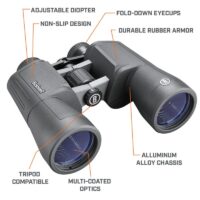 ⁦משקפת שדה 12X50 מהמותג האמריקאי המוביל Bushnell סדרת PowerView2 החדשה!⁩ – תמונה ⁦5⁩