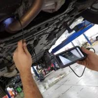 ⁦מצלמת נחש מקצועית עם מיקוד אוטומטי - אנדוסקופ בעל עומק שדה עמוק וחיישן 5MP מבית TESLONG באורך 5 מטר⁩ – תמונה ⁦3⁩