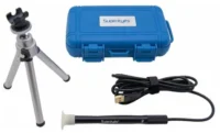 ⁦מיקרוסקופ USB ידני דיגיטלי 300X מבית SUPEREYES - מיקרוסקופ דיגיטלי בעל מעמד ותאורת לד B007⁩ – תמונה ⁦4⁩