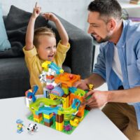 ⁦משחק הרכבה - מסלול גולות טירה להרכבה מרתקת  לילדים צעירים מבית BanBao⁩ – תמונה ⁦6⁩