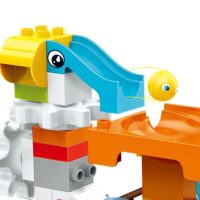 ⁦משחק הרכבה - מסלול גולות טירה להרכבה מרתקת  לילדים צעירים מבית BanBao⁩ – תמונה ⁦9⁩