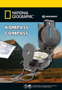 מצפן לניווט ולחיילים ומטיילים פריזמטי של National Geographic