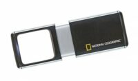 זכוכית מגדלת X3 National Geographic איכותית מרובעת מוארת