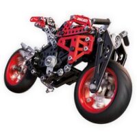 ⁦אופנוע Ducati Monster 1200s להרכבה ממתכת 292 חלקים מבית MECCANO⁩ – תמונה ⁦2⁩