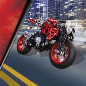 אופנוע Ducati Monster 1200s להרכבה ממתכת 292 חלקים מבית MECCANO