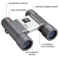 ⁦משקפת קומפקטית 10X25 מהמותג האמריקאי המוביל Bushnell סדרת POWERVIEW2⁩ – תמונה ⁦6⁩