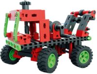 ⁦משחק הרכבה הנדסי לבניית 15 מודלים שונים עם 255 חלקים דגם Universal Starter מבית FischerTechnik - פישרטכניקס גרמניה⁩ – תמונה ⁦3⁩