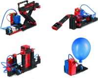 ⁦ערכת הרכבה כוח פנאומטי חשמלי - PROFI Strong Pneumatics לבניית 6 מודלים מ660 חלקים מבית FischerTecnik - פישרטכניק גרמניה⁩ – תמונה ⁦14⁩
