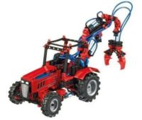 ⁦ערכת הרכבה כוח פנאומטי חשמלי - PROFI Strong Pneumatics לבניית 6 מודלים מ660 חלקים מבית FischerTecnik - פישרטכניק גרמניה⁩ – תמונה ⁦6⁩
