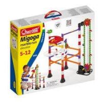 ⁦משחק הרכבה - מבוך גולות גדול לבניה עצמית  Marble Run Elevator הכולל מעלית 150 חלקים מבית Quercetti האיטלקית⁩ – תמונה ⁦9⁩