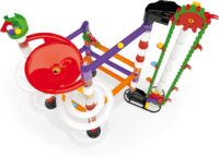 ⁦משחק הרכבה - מבוך גולות גדול לבניה עצמית  Marble Run Elevator הכולל מעלית 150 חלקים מבית Quercetti האיטלקית⁩ – תמונה ⁦4⁩