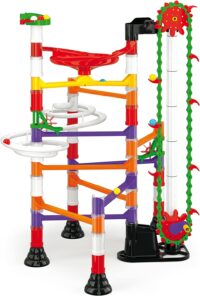 ⁦משחק הרכבה - מבוך גולות גדול לבניה עצמית  Marble Run Elevator הכולל מעלית 150 חלקים מבית Quercetti האיטלקית⁩ – תמונה ⁦5⁩