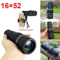 ⁦משקפת חד עינית 16X52 מונוקולר מגדיל פי 16 ועדשה בקוטר 52 מ"מ⁩ – תמונה ⁦2⁩