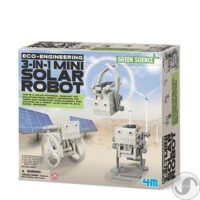 ⁦רובוט סולארי להרכבה - ערכת בנייה עצמית 3 ב 1 מסדרת Green Science של 4M - רובוטיקה לילדים משחק הרכבה מדעי לילדים⁩ – תמונה ⁦7⁩