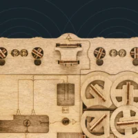 ⁦חידת הגיון מסגרת תמונה ClueFrame משחק חשיבה מעץ מקורי ומאתגר מבית iDventure גרמניה⁩ – תמונה ⁦4⁩