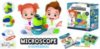 ⁦My First Microscope - המיקרוסקופ הראשון שלי - דו עיני עם הגדלה פי 10X מבית EDU Toys⁩ – תמונה ⁦4⁩
