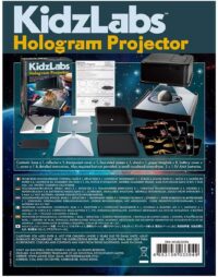 ⁦מקרן הולוגרמה לילדים מסדרת KidzLabs מבית 4M ארה"ב⁩ – תמונה ⁦2⁩