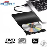 כונן DVD חיצוני צורב דיסקים בחיבור USB3.0 וללא צורך בספק כח חיצוני