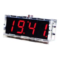 ⁦ערכת אלקטרוניקה להלחמה של שעון מעורר לד דיגיטלי עם קייס לילדים לנוער לבנייה עצמית מבית IMAKE⁩ – תמונה ⁦5⁩