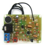 ערכת אלקטרוניקה לבנייה עצמית של משדר רדיו היכול לשמש כמיקרופון אלחוטי- ערכה לילדים לנוער לבנייה עצמית מבית IMAKE