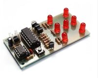 ערכת אלקטרוניקה להלחמה של קובייה אלקטרונית מבוססת נורות לד  לילדים לנוער לבנייה עצמית מבית IMAKE