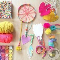 ⁦לוכד חלומות - משחק יצירה מסדרת KidzMaker של 4M ארה"ב⁩ – תמונה ⁦8⁩