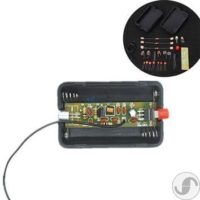 ⁦משדר רדיו FM דיגיטלי - ערכת אלקטרוניקה לבנייה עצמית של מיקרופון אלחוטי לרדיו FM - ערכת אלקטרוניקה לילדים לנוער לבנייה עצמית⁩ – תמונה ⁦2⁩