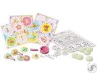 ⁦ערכת יצירה Screen Painting Craft Kit - הדפסת משי בצבעים מבית National Geographic⁩ – תמונה ⁦5⁩