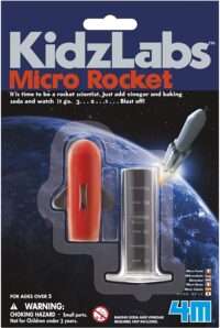 טיל זעיר לשיגור עצמי מסדרת KidzLabs מבית 4M
