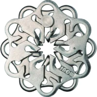 משחק חשיבה והיגיון פירוק והרכבה שלג Huzzle Cast Snow