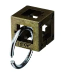 משחק חשיבה ממתכת קובייה Huzzle Cast Box- משחק הגיון מבית HANAYAMA - יפן