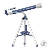 ⁦טלסקופ אסטרונומי לצפייה בכוכבים ובנוף Bresser 35X-262X 60/700 עם חצובה ריצפתית מגיע במזוודה⁩ – תמונה ⁦5⁩