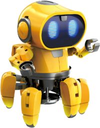⁦ערכת הרכבה לבניית רובוט חכם לילדים  Tibo Robot הממחיש עבודת חיישן מרחק אולטראסוני מבית Buki צרפת⁩ – תמונה ⁦4⁩
