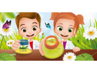 ⁦מיכל חקר לילדים לחקירת חרקים עם הגדלה של X4 המתאים לטיולי שדה לילדים ונוער חובב מדע. מבית Buki צרפת⁩ – תמונה ⁦2⁩