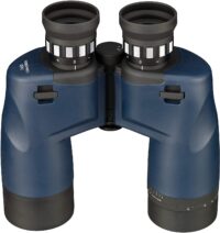 ⁦משקפת ימית מקצועית TOPAS 7X50 חסינה למים עם מצפן תאורה ומיקוד לכל עינית בנפרד מבית Bresser גרמניה⁩ – תמונה ⁦4⁩