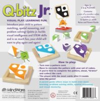 ⁦משחק  חשיבה לילדים קיו ביטס ג'וניור Qbitz Jr לפיתוח תפיסה חזותית בילדים קטנים⁩ – תמונה ⁦4⁩