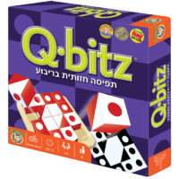 משחק חשיבה לילדים קיו ביטס Qbitz מאתגר לפיתוח תפיסה חזותית וראייה מרחבית