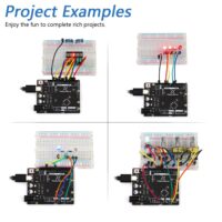 ⁦ערכת ארדואינו למתחילים מבוססת לוח תואם Arduino UNO R3 מורחבת עם כ80 חלקים  FreeNove Basic Starter Kit⁩ – תמונה ⁦4⁩