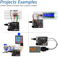 ⁦ערכת ארדואינו מורחבת מבוססת לוח תואם Arduino UNO R3 לבניית 51 פרויקטים  FreeNove Ultimate Starter Kit  מעל ל 200 רכיבים⁩ – תמונה ⁦5⁩