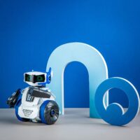 ⁦רובוט חכם לילדים CyberTalk Robot הניתן לתכנות באמצעות אפליקציה - סייבר טוק רובוט מבית Clementoni איטליה⁩ – תמונה ⁦4⁩